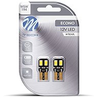 M-Tech CANBUS W5W W2.1x9.5d 4LED white 2pcs - LED Car Bulb