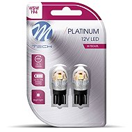 M-Tech W5W W2.1x9.5d 5LED white 2pcs - LED Car Bulb
