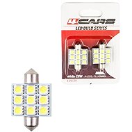 4Cars LED bulbs 9LED 12V Festoon 5050SMD T11x36mm 2pcs - LED Car Bulb
