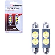 4Cars LED bulbs HQ T11x41MM 2X0.5W HP white 2pcs - LED Car Bulb