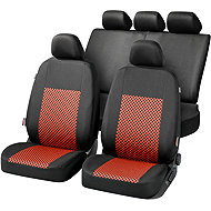 Walser Seat covers for the whole vehicle Arran black/red - Car Seat Covers