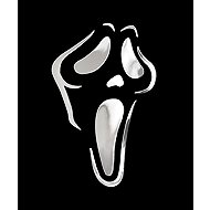PREXIM nickel decor Ghostface - Car Sticker
