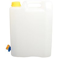 Vapol Water jerrycan 10 L with plastic stopcock, white - Jerrycan