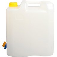 Vapol Water jerrycan 15 L with plastic stopcock, white - Jerrycan