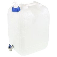 Vapol Water cans 20 L with metal tap and soap dispenser, white - Jerrycan