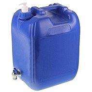 Vapol Water cans 20 L with metal tap and soap dispenser, blue - Jerrycan