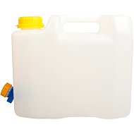 Vapol Water jerrycan 5 L with plastic stopcock, white - Jerrycan