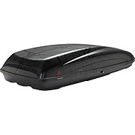 G3 Helios 480 Black Road - volume 390l, reversible opening, matt black with Road print - Roof Box