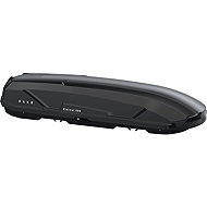 Hakr Eternal 600 Black Glossy - volume 600l, reversible opening, glossy black - Roof Box