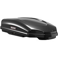 Menabo Satellite 330 Black Glossy - volume 330l, right-hand opening, glossy black - Roof Box