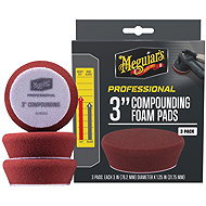 Meguiar's Professional Compound Foam Pad - foam correction discs, diameter 3", 3 pieces - Buffing Wheel