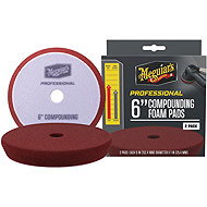 Meguiar's Professional Compound Foam Pad - foam correction discs, diameter 6", 2 pieces - Buffing Wheel
