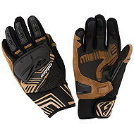CAPPA RIVOLLI leather gloves, brown, size M - Motorcycle Gloves