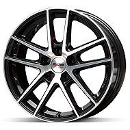 Platin P73 Black 7×17 5×112 ET45,1 - Aluminum Wheel