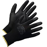Korsar Work Gloves Kori-Light Power 2.0 black polyester, 12 pairs, size 11 - Work Gloves
