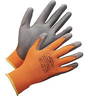 Korsar Work Gloves Kori-Light Power 2.0 orange polyester, 12 pairs, size 10 - Work Gloves