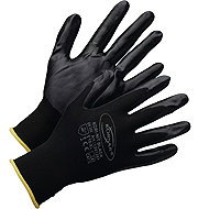Korsar Pracovní rukavice Kori-Nit černá polyester, 12 párů, vel. 8 - Work Gloves