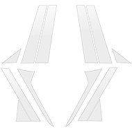 GRIZZ Protective film for door pillars of the Audi A5, B10, 2024-, Combi - Side-Post Cover