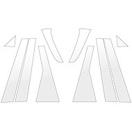 GRIZZ Protective film for door pillars for Baic Beijing 7, X7, 2024- , - Side-Post Cover