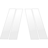 GRIZZ Protective film for door pillars for Dacia Duster III, 2024- , - Side-Post Cover