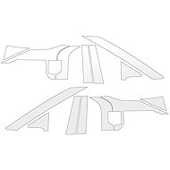 GRIZZ Door pillar protector for Kia EV3, 2024-, GT - Side-Post Cover