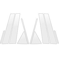 GRIZZ Door pillar protector for Lexus NX II, 2021- , - Side-Post Cover