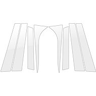 GRIZZ Door pillar protection film for Škoda Kodiaq, 2016-2024 - Side-Post Cover