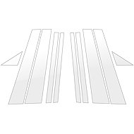 GRIZZ Door pillar protection film for Volvo V60 II, 2026- , - Side-Post Cover