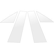 GRIZZ Door pillar protector for VW Arteon, 2024-, Facelift - Side-Post Cover
