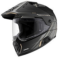 SENA Mesh přilba s headsetem Outlander, matná černá, vel. L - Motorbike Helmet