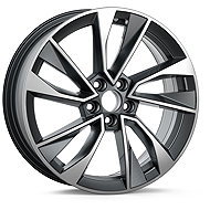 Škoda Light alloy wheel KAJAM 17" for SCALA, KAMIQ, 654071497ANHA7 - Aluminum Wheel
