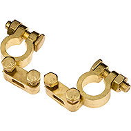 ACI battery clamp set +- standard DIN 17.5 mm, DIN 15.9 mm - Fastening Material Set