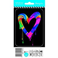 PREXIM Self-adhesive decors rainbow heart - Car Sticker