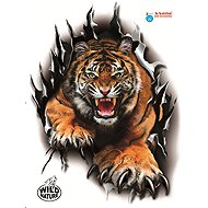 PREXIM Self-adhesive decors tiger metal - Car Sticker
