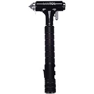 SIXTOL Car Safety Hammer 3 v 1, 310 g - Bezpečnostní kladívko do auta