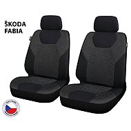 CAPPA Perfetto ZL Car Seat Covers for Škoda Fabia, Black/Grey - Car Seat Covers
