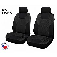 CAPPA Perfetto ZL Car Seat Covers for Kia Stonic, Black/Grey - Car Seat Covers