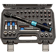 Q-TECH 1/4" Torque Wrench, 5-25 Nm with Sockets - Torque Wrench