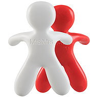 Mr&Mrs Fragrance Autovůně Cesare National Spirit White & Red New Car - Car Air Freshener