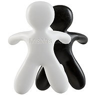 Mr&Mrs Fragrance Autovůně Cesare National Spirit Black & White New Car - Car Air Freshener
