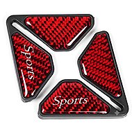 PREXIM Door Edge Guards, 2 Pcs, Carbon Red - Strip