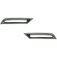 Milotec Exhaust Tips for Škoda Octavia III, 2013–2019, Estate, Saloon, BRUSHED-ALU - Exhaust Tail Pipe