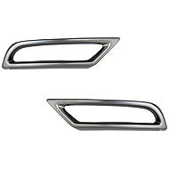 Milotec Exhaust Tips for Škoda Scala, 2019–, Silver - Exhaust Tail Pipe