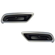 Milotec Exhaust Tips for Škoda Octavia III, 2013–2019, Combi, Liftback, Silver - Exhaust Tail Pipe