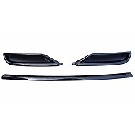 Milotec Exhaust Tips with Bumper Trim for Škoda Kamiq, 2019–2023, Black - Exhaust Tail Pipe