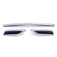 Milotec Exhaust Tips with Bumper Trim for Škoda Octavia IV, 2020-, ALU-BRUSH - Exhaust Tail Pipe