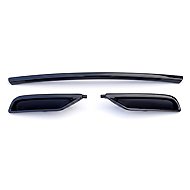 Milotec Exhaust Tips with Bumper Moulding for Škoda Octavia IV, 2020–, Black - Exhaust Tail Pipe