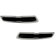 Milotec Exhaust Tips for Škoda Fabia IV, 2021-, ALU-BRUSH - Exhaust Tail Pipe