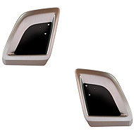 Milotec Exhaust Tips for Škoda Karoq, 2021-, Facelift, BRUSHED-ALU - Exhaust Tail Pipe