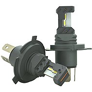 Compass Žárovka LED CSP chip GRAPHITE 12 V H4 2 ks - LED Car Bulb